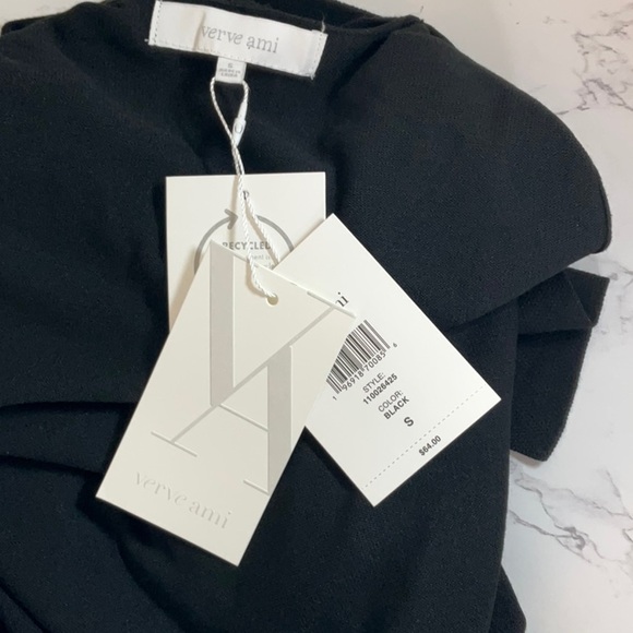 Verve Ami Women’s Black Cardigan Sweater Size S - Picture 9 of 11